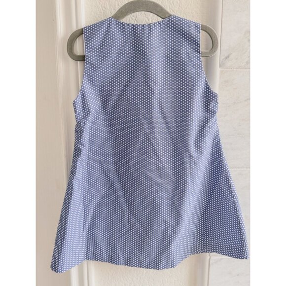 Smocked Giraffe Blue Polka Dot Dress Pink Elephants & Palm Tree Embroidery 2T - Picture 11 of 11